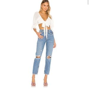 Free People Fast Times High-Rise Mom Jean